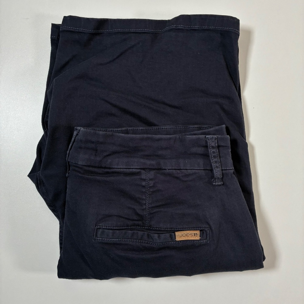 Joe's Jeans Brixton Shorts‎ 32 9 Navy Blue Chino Stretch Lyocell (Tag 33)
